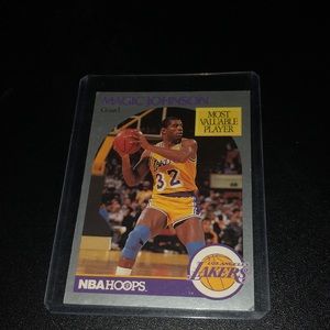 Magic Johnson (most valuable MVP ) Basketball card